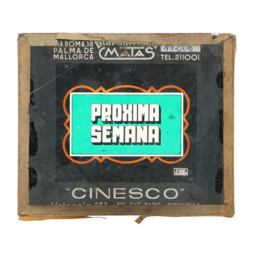 Vista linterna magica cristal - Cinesco - Diapositivas matas 206