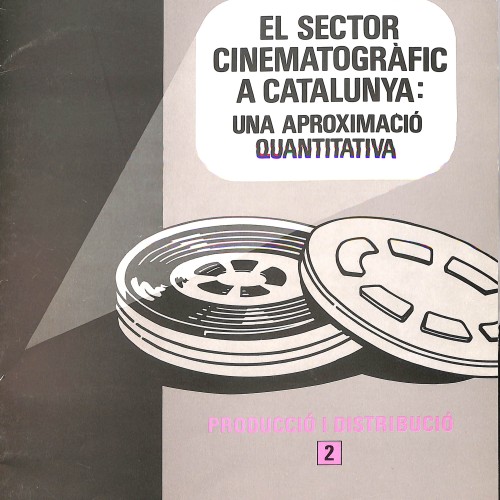Libro de estudio sobre el sector cinematográfico en Cataluña, "El Sector Cinematogràfic a Catalunya", Vol. 2, por Carles José i 