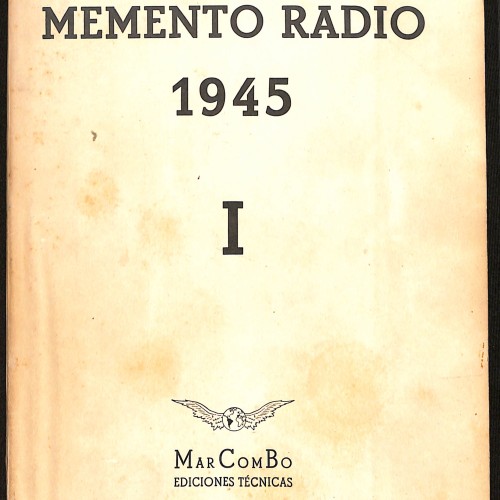 Memento Radio 1945 I, Marcombo