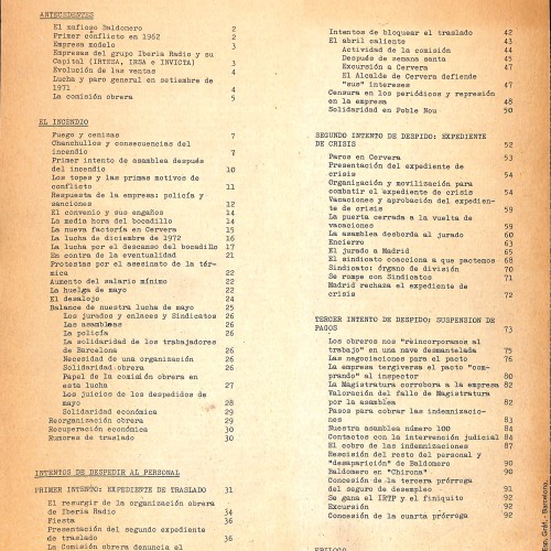 Libro de memoria obrera "Iberia Radio; un 'cacho' de lucha obrera"