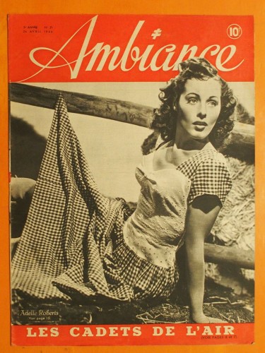 Revista Ambiance 1946 reportaje cámaras estereo