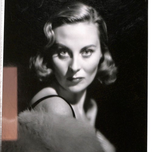 Fotografía de retrato de Michèle Morgan (copia del British Film Institute)