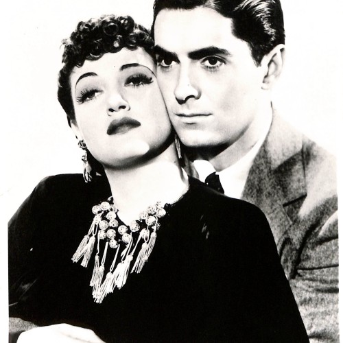 Fotografía promocional de la película Johnny Apollo con Dorothy Lamour y Tyrone Power