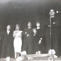 Fotografía original de presentación de la película 'La fiel infantería' (1960)