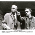 Fotografía de prensa de Woody Allen y Martin Landau en el rodaje de 'Delitos y Faltas'