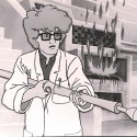 Celuloide de animación de Los Cazafantasmas (Egon Spengler)