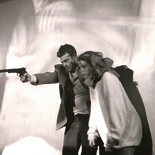 Fotografía original de la película "Le marginal" (1983) con Jean-Paul Belmondo