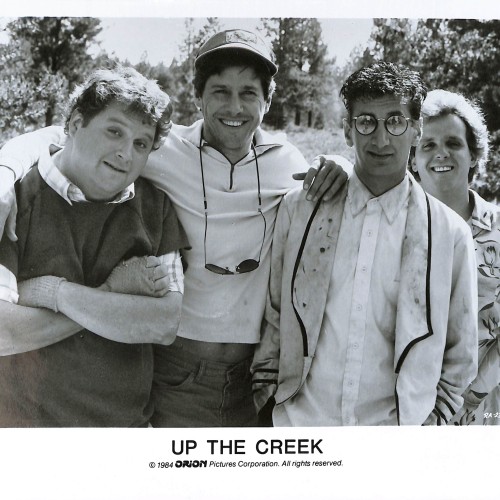 Fotografía promocional de la película "Up The Creek" (1984)
