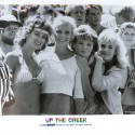Fotografía promocional en blanco y negro de la película 'Up the Creek' (1984)