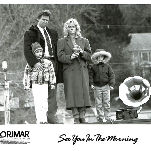 Fotografía promocional de la película "See You In The Morning" (1989)