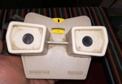 Italian stereo viewer Stereo-Rama type View-Master Model E