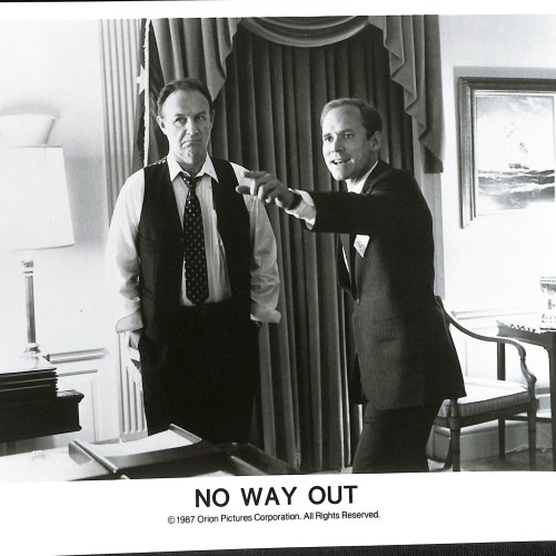 Fotografía publicitaria (Press still) de la película "No Way Out" (1987)