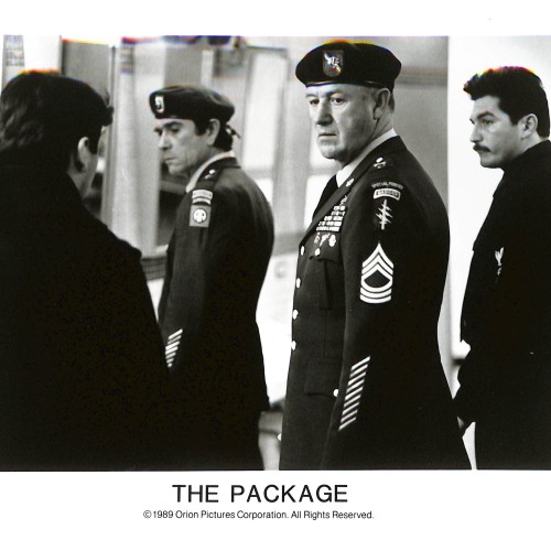 Fotografía publicitaria original de la película 'The Package' (1989)
