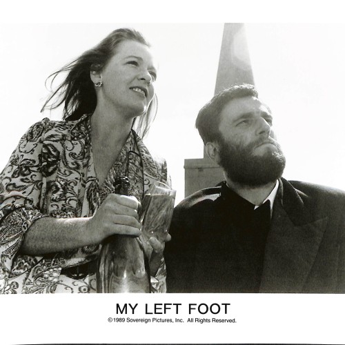 Fotografía promocional de la película "My Left Foot"