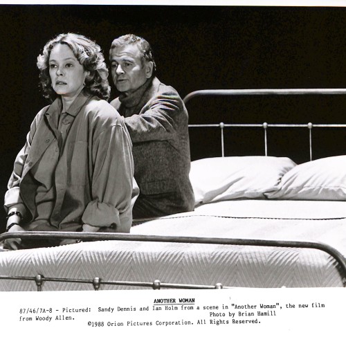 Fotografía publicitaria original de la película "Another Woman" (1988) dirigida por Woody Allen