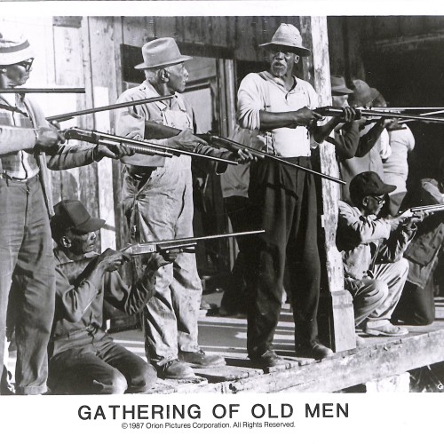 Fotografía promocional de la película A Gathering of Old Men