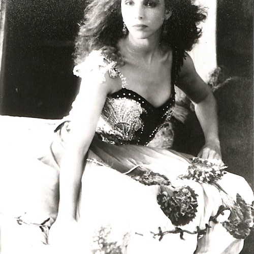 Fotografía en blanco y negro de la actriz Ana Belén