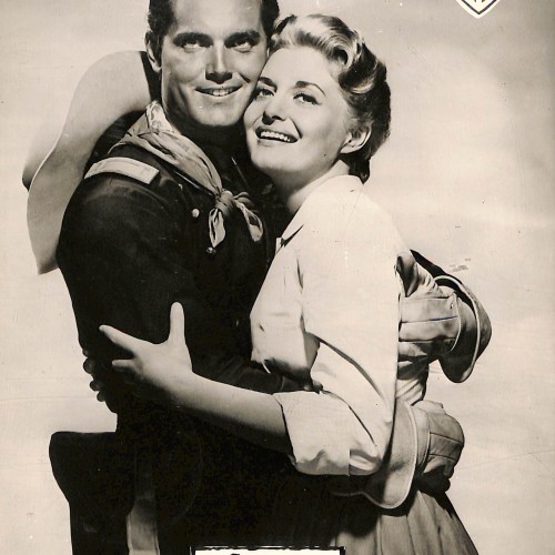 Cartel fotográfico promocional de la película "El Sargento Negro" (Sergeant Rutledge, 1960)