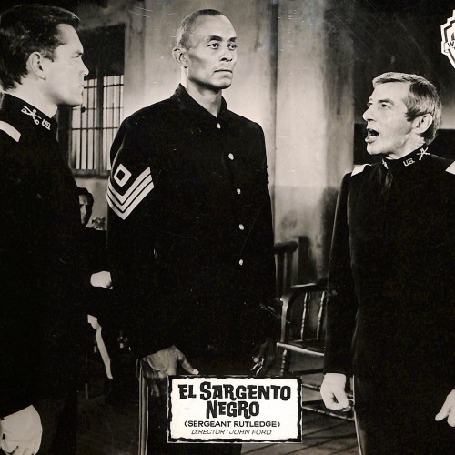 Fotocromo de la película "El Sargento Negro" (Sergeant Rutledge)