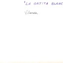Dibujo original de animación de 'La Gatita Blanca' firmado por Vilanova