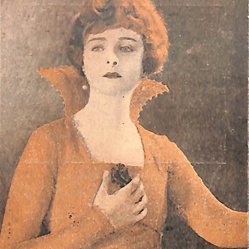 Cromo coleccionable de Alice Terry, Chocolates Evaristo Juncosa