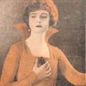 Cromo coleccionable de Alice Terry, Chocolates Evaristo Juncosa