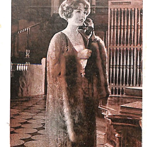 Cromo Colección 18 artistas de Cine de fama mundial - Claire Windsor - Chocolates Juncosa