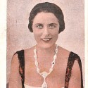 Cromo coleccionable de Geraldine Farrar, Chocolates Selectos Evaristo Juncosa Pañella