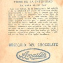 Cromo coleccionable Chocolate Amatller: Alice Day