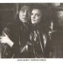 Postal de cine con Jean Gabin y Simone Simon