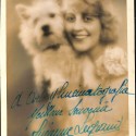 Fotografía original dedicada por Lucienne Legrand, Studio G. L. Manuel Frères