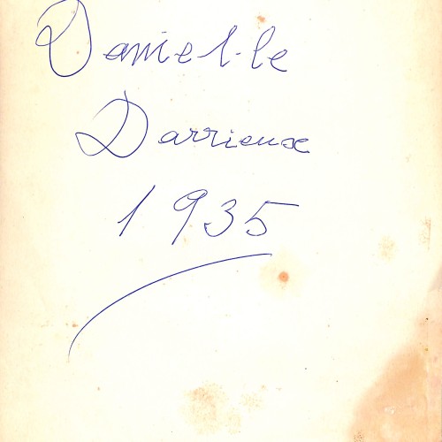 Fotografía promocional de Danielle Darrieux (1935)