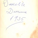 Fotografía promocional de Danielle Darrieux (1935)