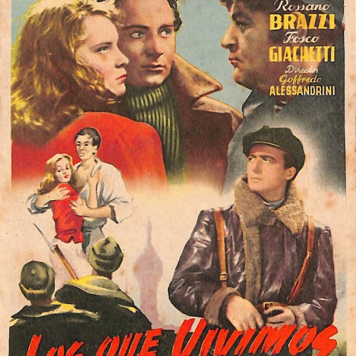 Programa de mano de la película 'Los que vivimos' y '¡Adiós Kira!'