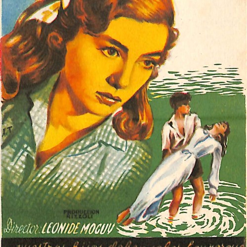 Programa de mano de la película 'Mañana será tarde' para el Cine Casino Caldense (1953)