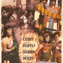 Programa de mano de cine español de 'La Reina de Saba' (1952)