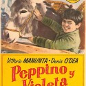 Programa de mano de la película 'Peppino y Violeta', Cine Casino Caldense