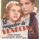 Programa de mano de cine doble: "El vengador de Venecia" y "Juan Nadie"