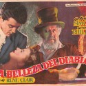 Programa de mano del Cine Casino Caldense para "La belleza del diablo"