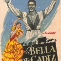Programa de mano de la película 'La Bella de Cádiz'