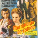 Programa de mano de la película 'Matrimonio de Estado' (Saraband for Dead Lovers) del Cine Casino Caldense
