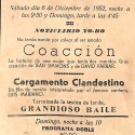 Programa de mano de la película 'Matrimonio de Estado' (Saraband for Dead Lovers) del Cine Casino Caldense
