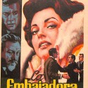 Programa de mano de la película "La Embajadora" (1960)