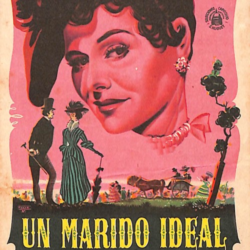 Programa de mano de la película 'Un Marido Ideal' (1947)