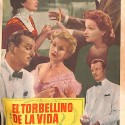 Programa de mano de la película 'El torbellino de la vida'