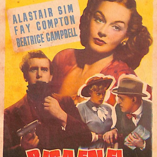 Programa de mano de la película 'Risa en el paraíso' (Cine Casino Caldense, 1953)