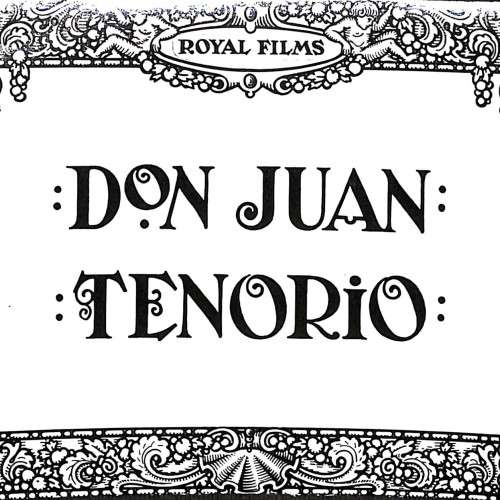 Cartel cinematográfico de 'Don Juan Tenorio', Royal Films