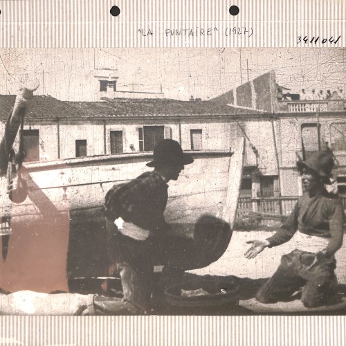Fotografía original de la película "La Puntaire" (1927)