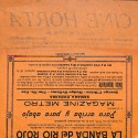 Programa de mano del Cine Horta, 1 y 2 de febrero de 1930
