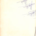 Ilustración original de cómic humorístico firmada por Oscar, con temática de acomodador de cine